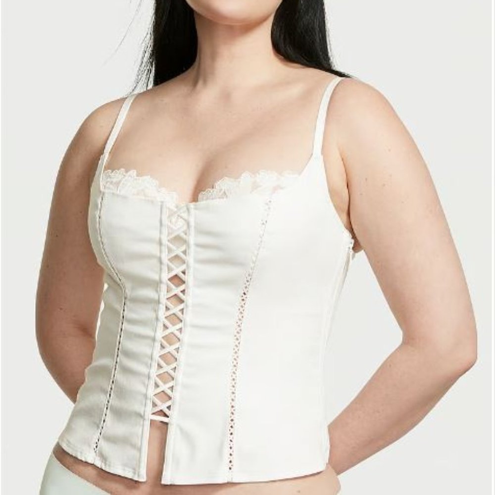 Victoria's Secret Cotton Corset Top